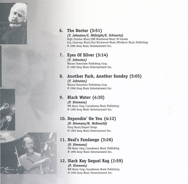 Doobie Brothers, The - The Doobie Brothers Live - Original Hits (CD) - Discogs image 6