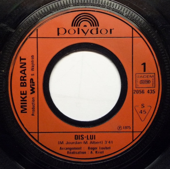 Mike Brant - Dis-lui (7") - Discogs image 3