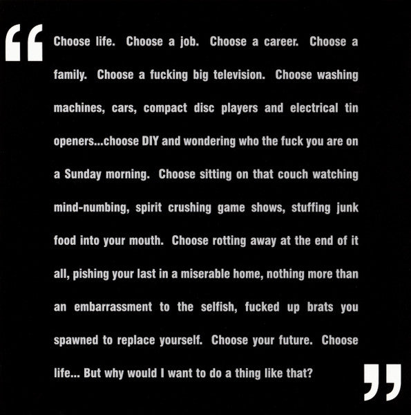 Trainspotting (Music From The Motion Picture) - Discogs image 5