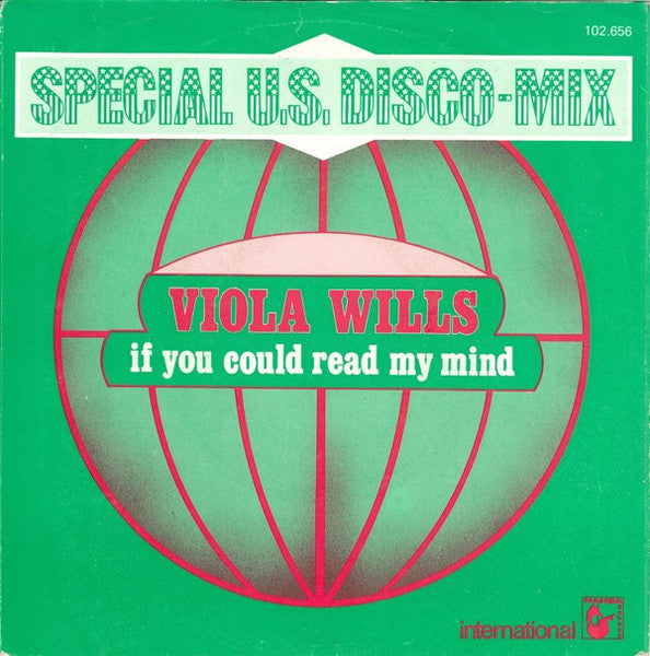 Viola Wills - If You Could Read My Mind (Special U.S. Disco-Mix) (7")