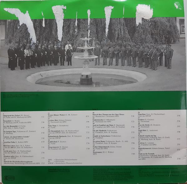 Chor Der Hessischen Wasserschutzpolizei, Polizeiorchester Hessen, Polizeichor Darmstadt 1925, Polizeichor Frankfurt, Polizeichor Fulda, Polizeichor Marburg - Hessens Polizei Singt Und Spielt (2xLP) - Discogs image 2