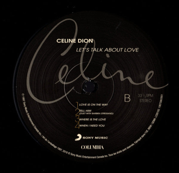 Céline Dion - Let's Talk About Love (2xLP) - Discogs image 7