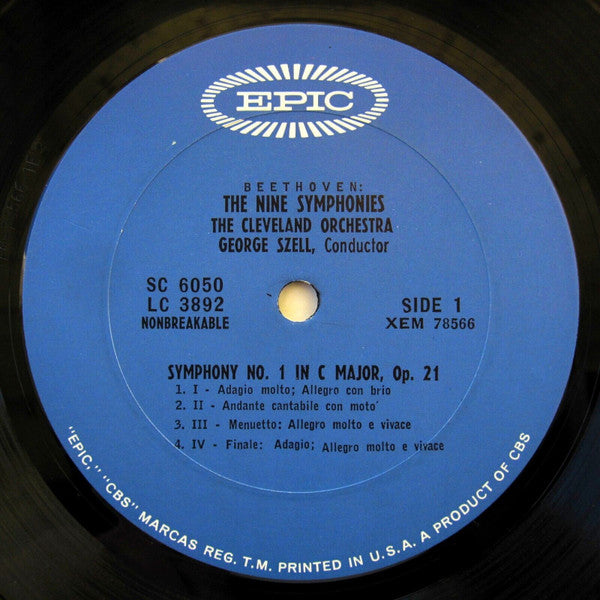 Ludwig van Beethoven - George Szell, Cleveland Orchestra, The - The Nine Symphonies (7xLP) - Discogs image 2