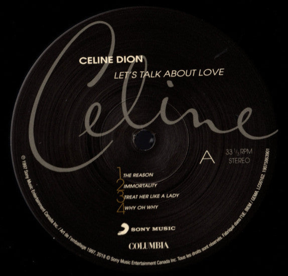 Céline Dion - Let's Talk About Love (2xLP) - Discogs image 5