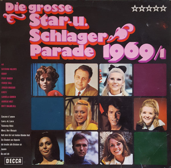 Various - Die Große Star- Und Schlagerparade 1969/1 (LP)
