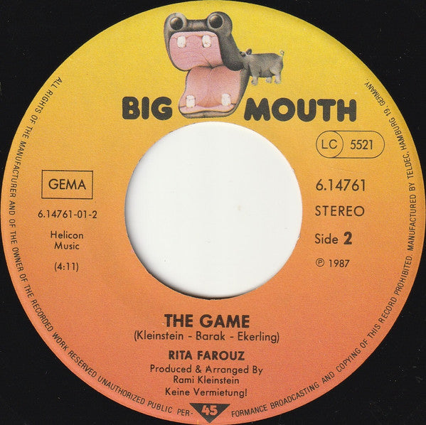 Rita (2) - Breaking Those Walls (7") - Discogs image 4