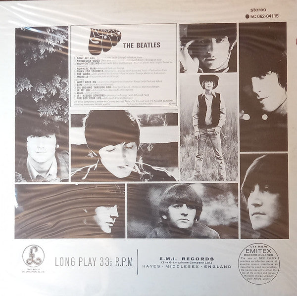 Beatles, The - Rubber Soul (LP) - Discogs image 4