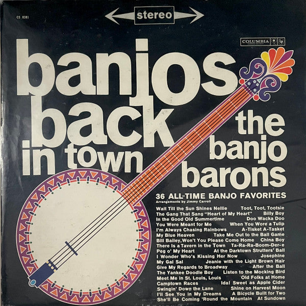 Banjo Barons, The - Banjos Back In Town (LP)