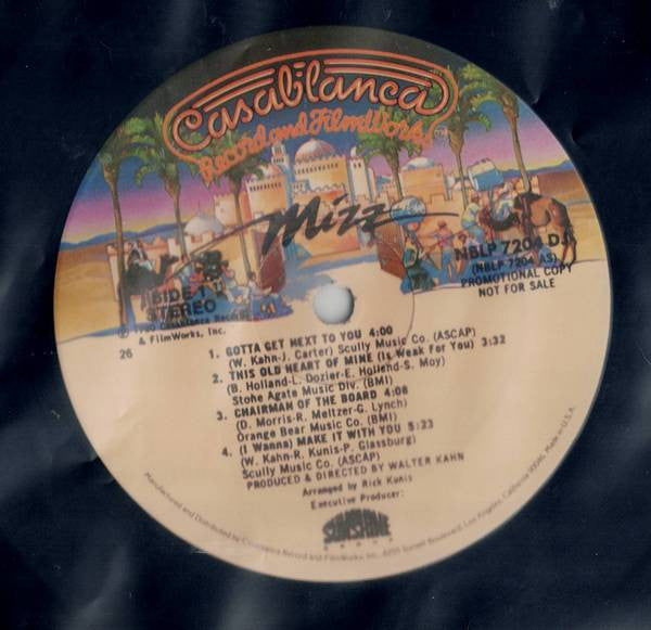 Mizz (2) - Mizz (LP) - Discogs image 4