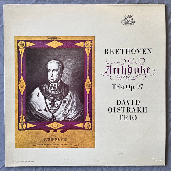 David Oistrakh Trio, Ludwig van Beethoven - Beethoven Archduke Trio Op. 97 (LP)