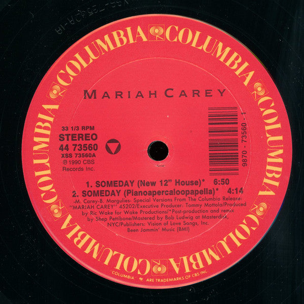 Mariah Carey - Someday (12") - Discogs image 3