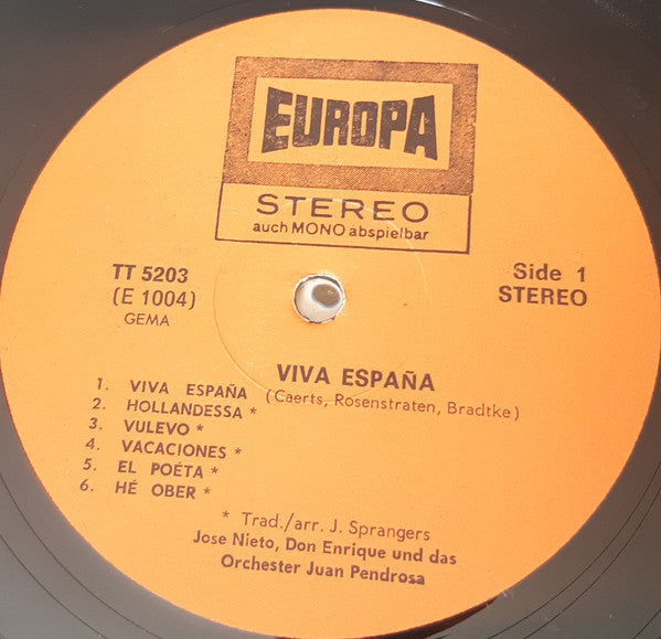 Various - Viva España (LP) - Discogs image 3
