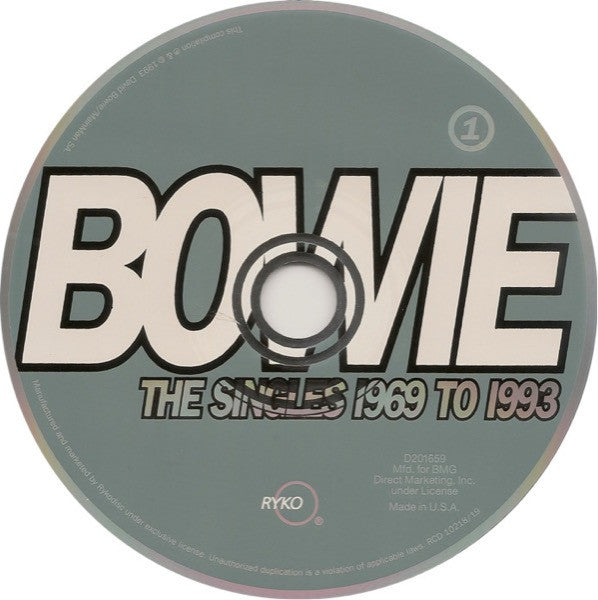 David Bowie - The Singles 1969-1993 (2xCD) - Discogs image 4