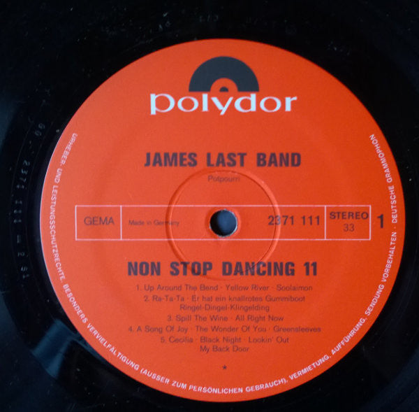 James Last - Non Stop Dancing 11 (28 Top Hits For Dancing) (LP) - Discogs image 3