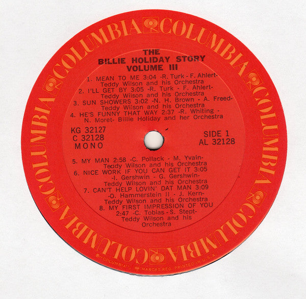 Billie Holiday - The Billie Holiday Story Volume III (2xLP) - Discogs image 5