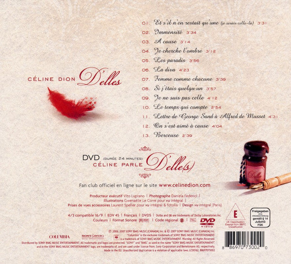 Céline Dion - D'elles (Box Set) - Discogs image 3