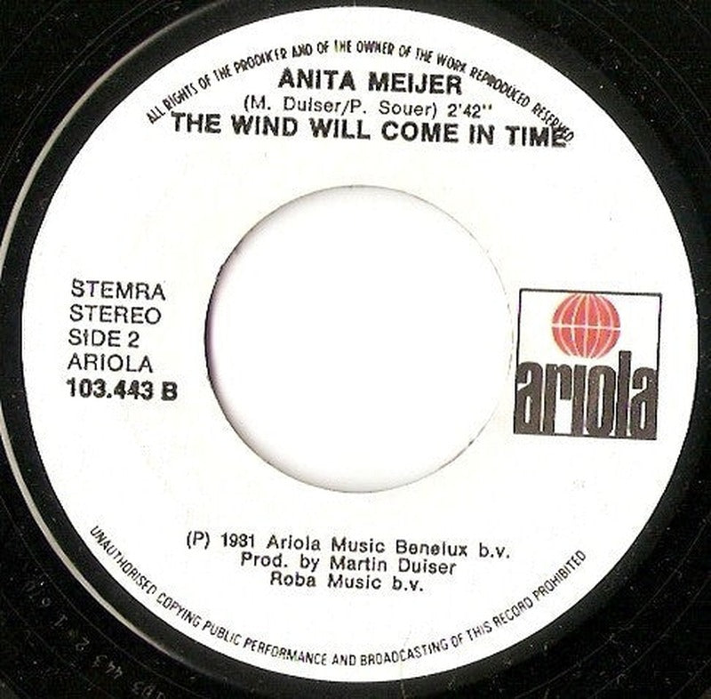 Anita Meyer - Why Tell Me, Why (7") - Discogs image 4