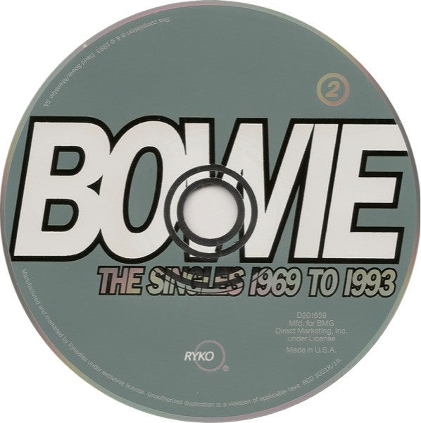 David Bowie - The Singles 1969-1993 (2xCD) - Discogs image 5