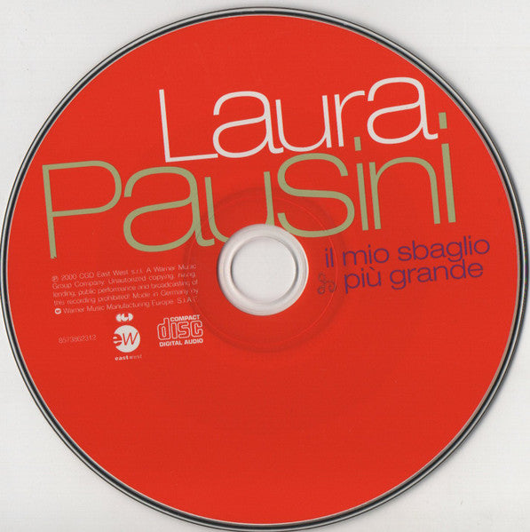 Laura Pausini - Il Mio Sbaglio Più Grande (CD) - Discogs image 3