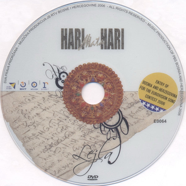 Hari Mata Hari - Lejla (CD) - Discogs image 4
