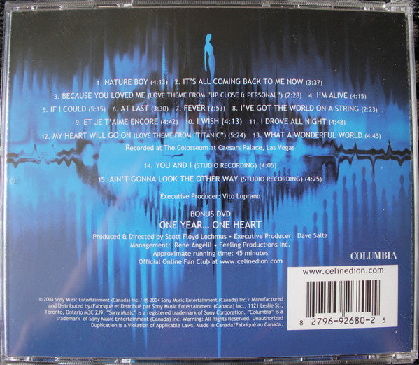 Céline Dion - A New Day... Live In Las Vegas (CD) - Discogs image 5