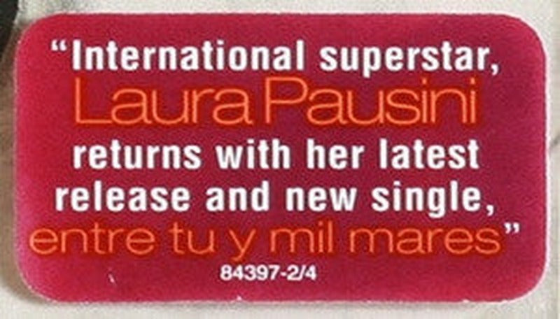 Laura Pausini - Entre Tú Y Mil Mares (CD) - Discogs image 7