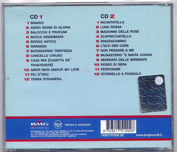 Claudio Villa - I Grandi Successi Originali (2xCD) - Discogs image 3