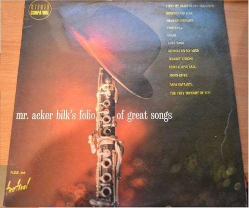 Acker Bilk - Mr. Acker Bilk's Folio Of Great Songs (LP)