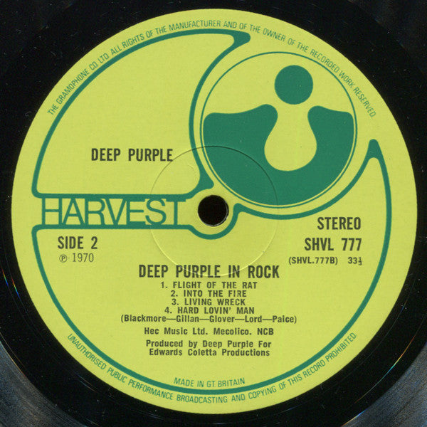 Deep Purple - Deep Purple In Rock (LP) - Discogs image 6