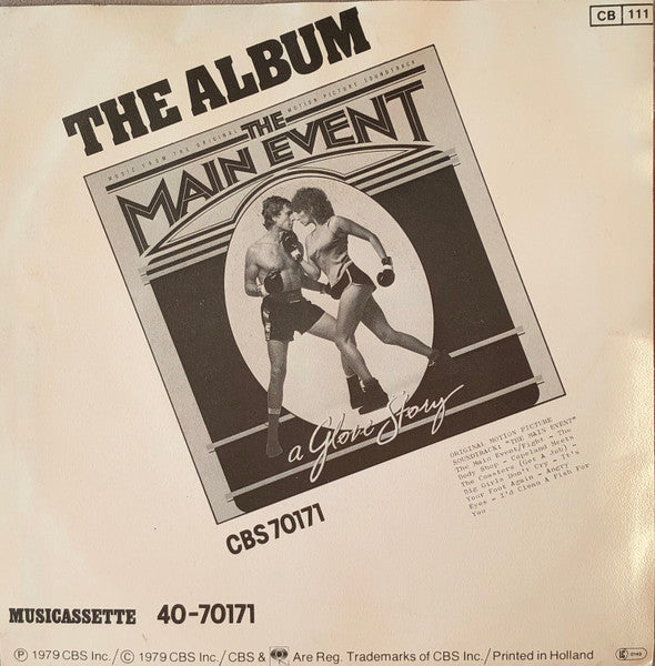 Barbra Streisand - The Main Event / Fight (7") - Discogs image 2
