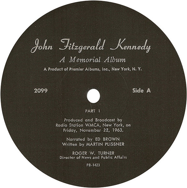 John F. Kennedy - A Memorial Album (LP) - Discogs image 3