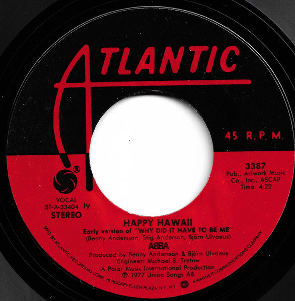 ABBA - Knowing Me, Knowing You (7") - Discogs image 4