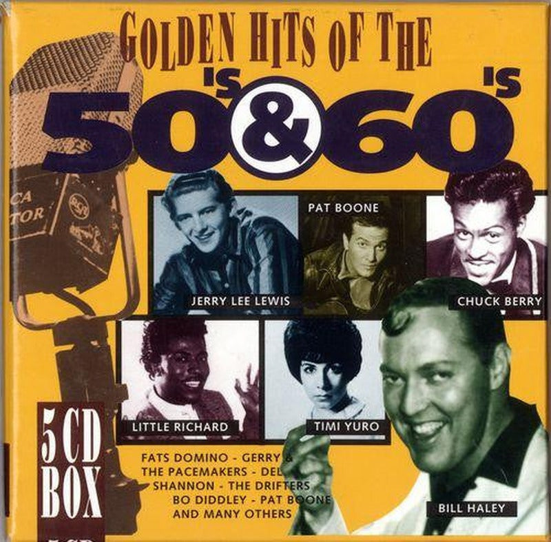 Various - Golden Hits Of The 50's & 60's (5xCD)