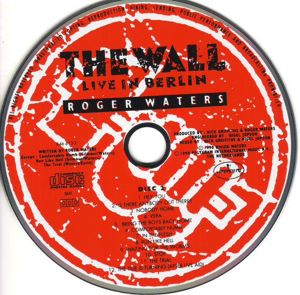 Roger Waters - The Wall (Live In Berlin) (2xCD) - Discogs image 4