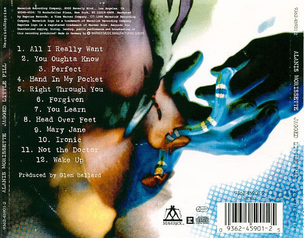 Alanis Morissette - Jagged Little Pill (CD) - Discogs image 2