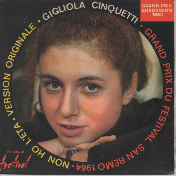 Gigliola Cinquetti - Non Ho L'eta - Version Originale (7")
