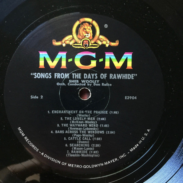 Sheb Wooley - Songs From The Days Of Rawhide (LP) - Discogs image 4