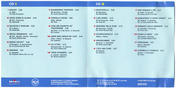 Claudio Villa - I Grandi Successi Originali (2xCD) - Discogs image 4