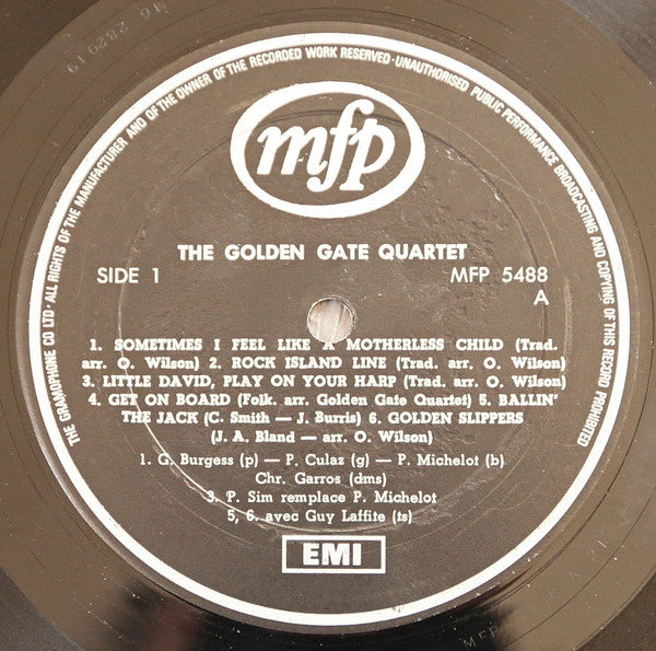 Golden Gate Quartet, The - The Golden Gate Quartet (LP) - Discogs image 3