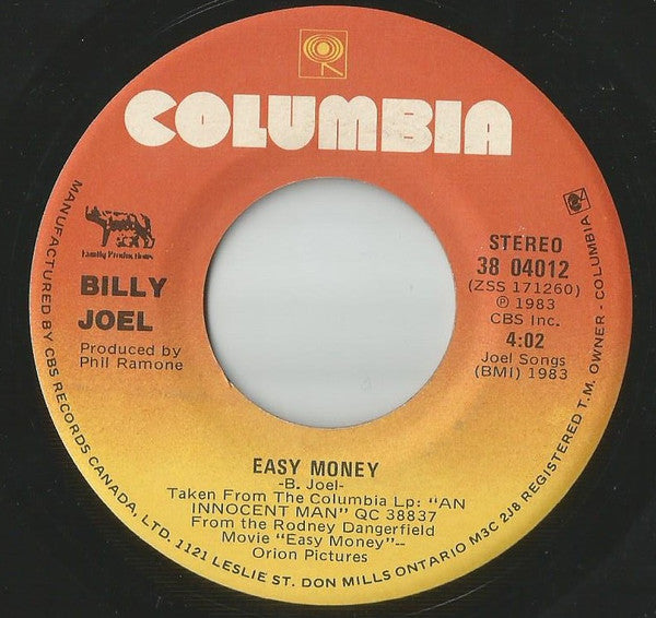 Billy Joel - Tell Her About It (7") - Discogs image 4