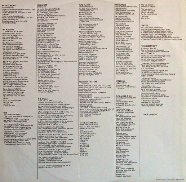 Yves Montand - Montand D'hier Et D'aujourd'hui (LP) - Discogs image 6