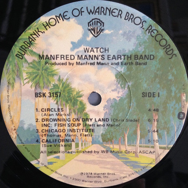 Manfred Mann's Earth Band - Watch (LP) - Discogs image 3