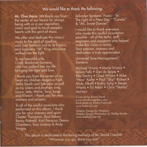 Santana - Shape Shifter (CD) - Discogs image 5