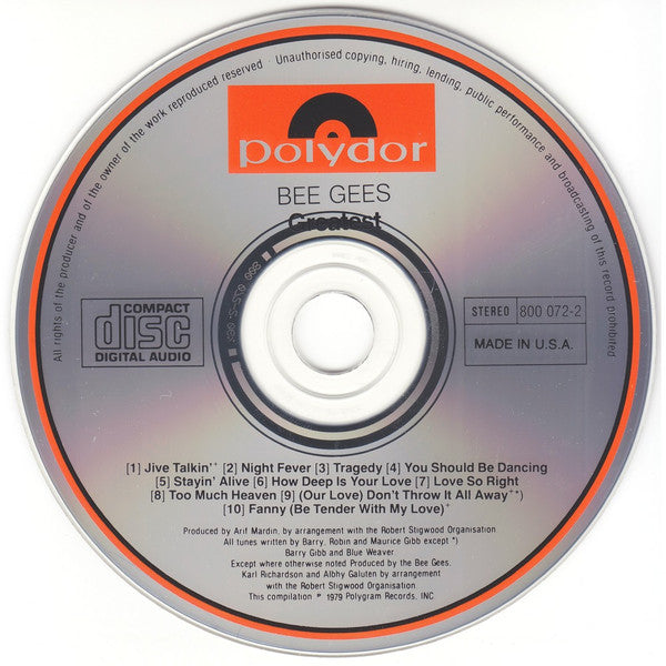 Bee Gees - Greatest (2xCD) - Discogs image 3