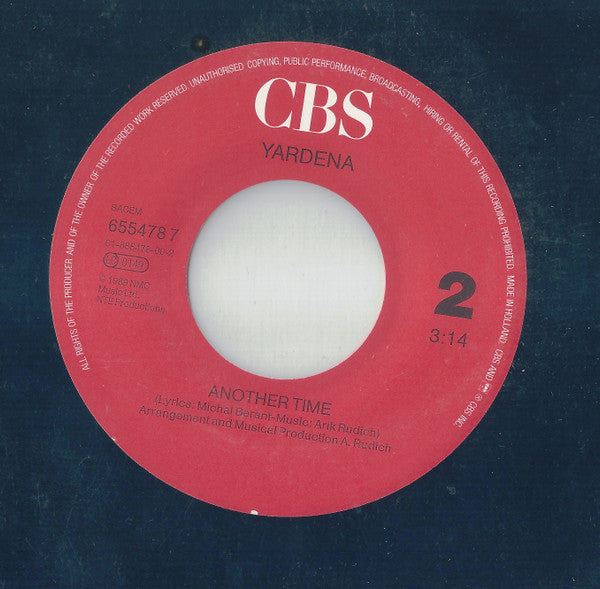 Yardena Arazi - Ma-Natata-Lee (7") - Discogs image 4