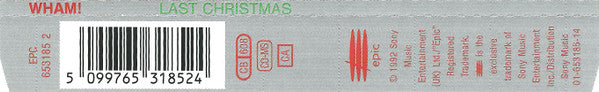 Wham!, George Michael, Andrew Ridgeley - Last Christmas (CD) - Discogs image 3