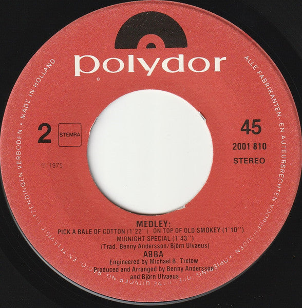 ABBA - Summer Night City (7") - Discogs image 4