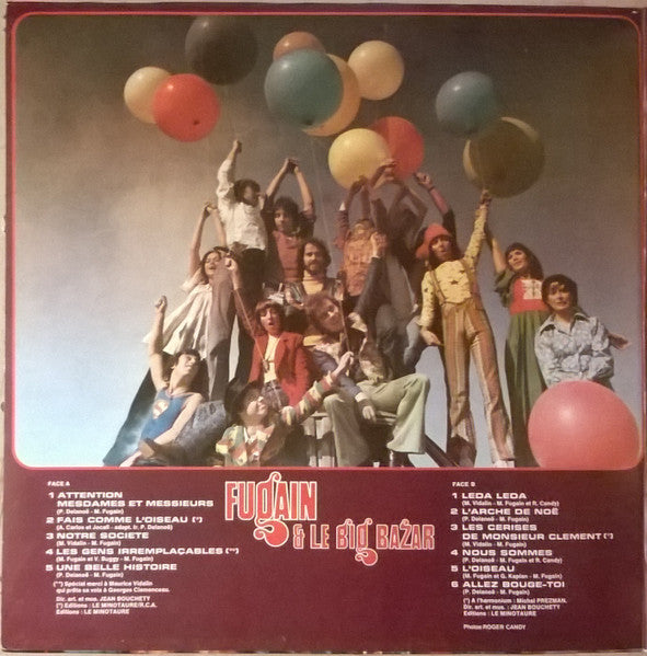 Michel Fugain - Fugain & Le Big Bazar (LP) - Discogs image 2