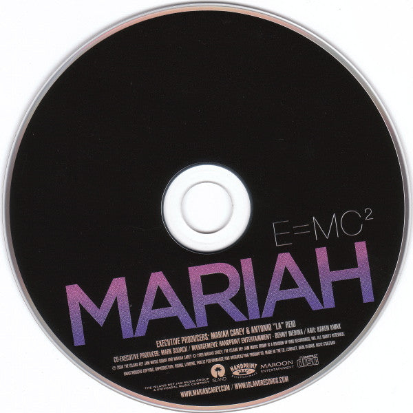 Mariah Carey - E=MC² (CD) - Discogs image 4