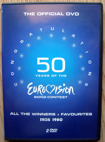 Various - Congratulations 50 Years Of The Eurovision Song Contest (All The Winners + Favourites 1956 1980) (2xDVD)